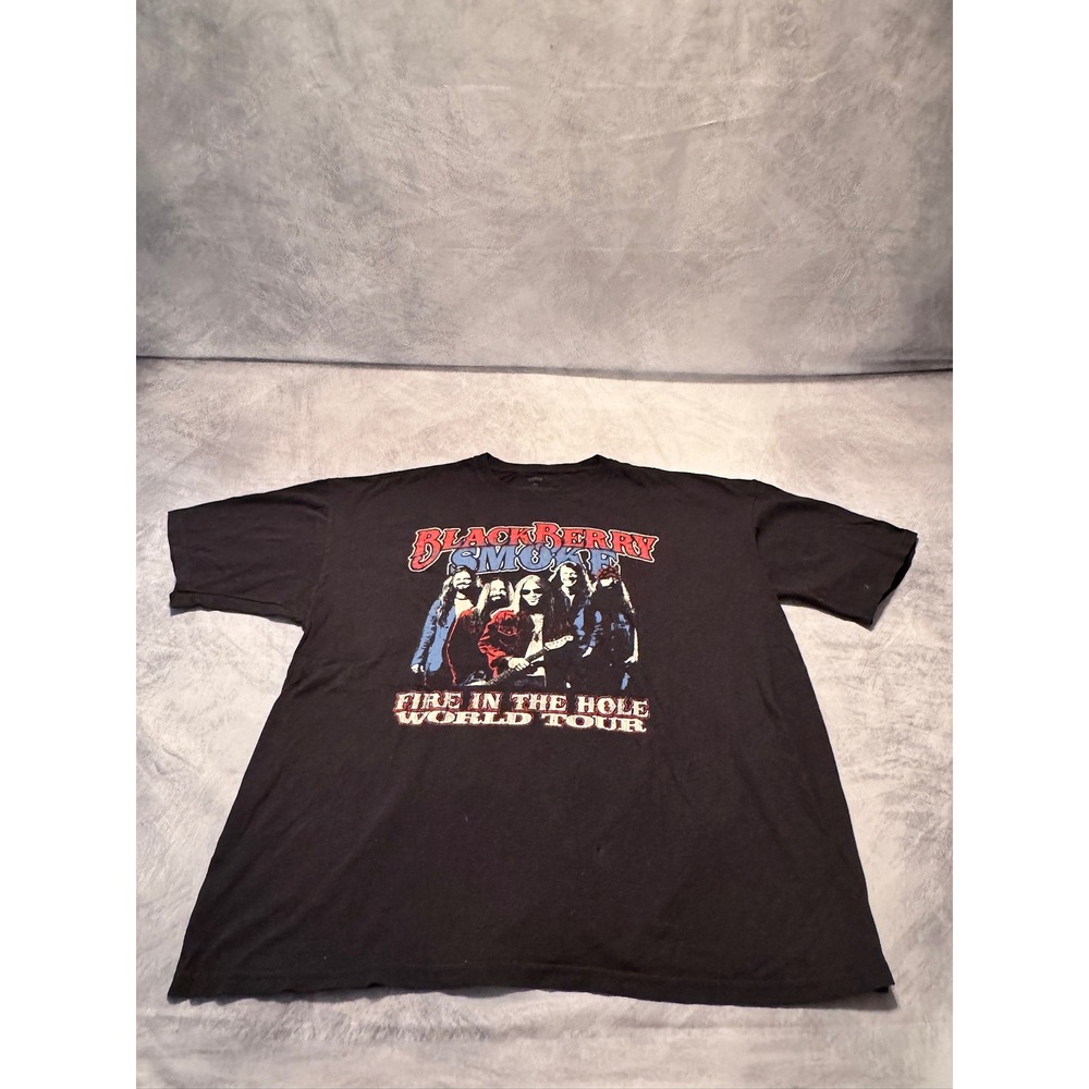 Black Berry Smoke concert‎ tshirt band black size3X